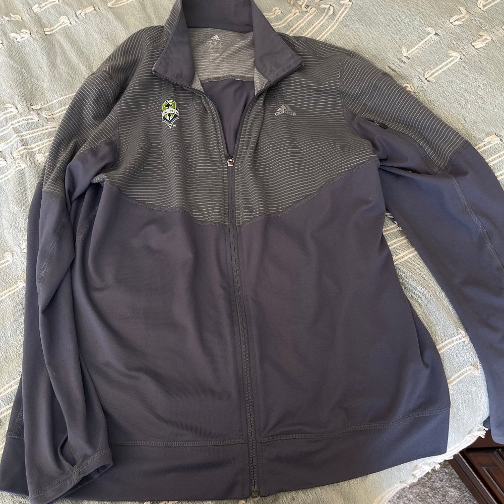 Sounders FC Zip up long sleeve